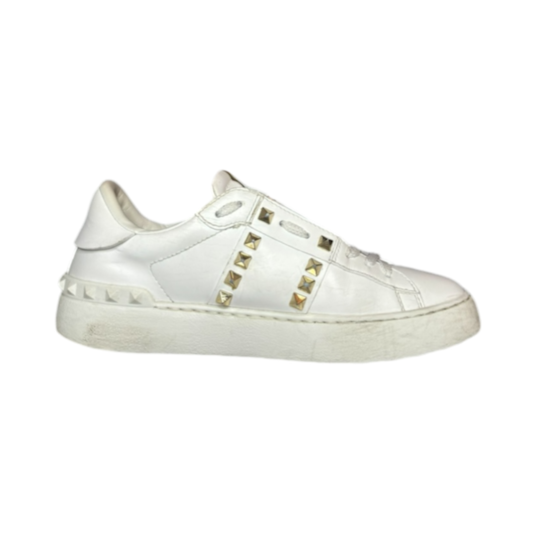 VALENTINO ROCKSTUD SNEAKER WHITE | SIZE: 36.5