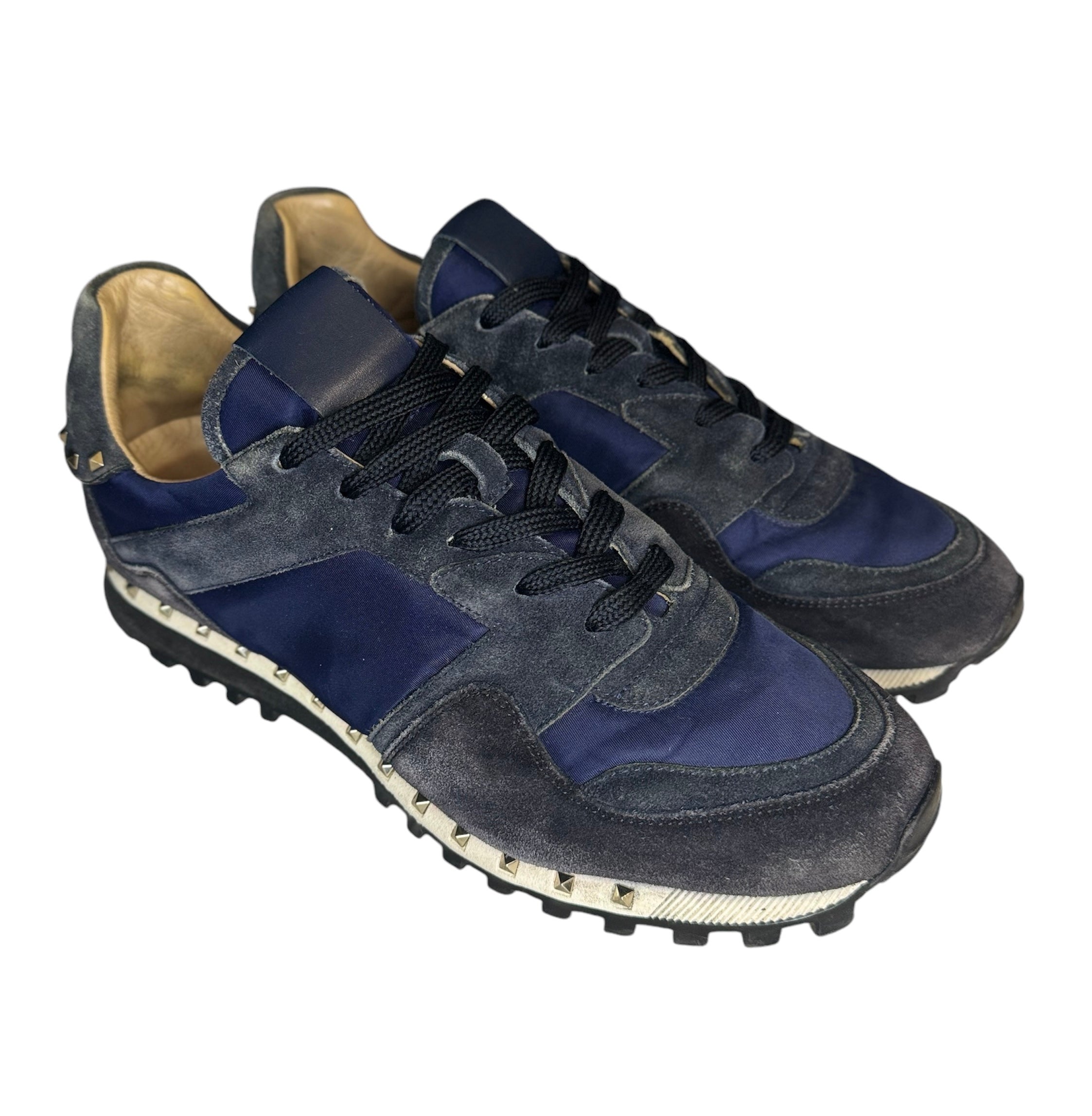 VALENTINO ROCKRUNNER SNEAKER NAVY | SIZE: 43