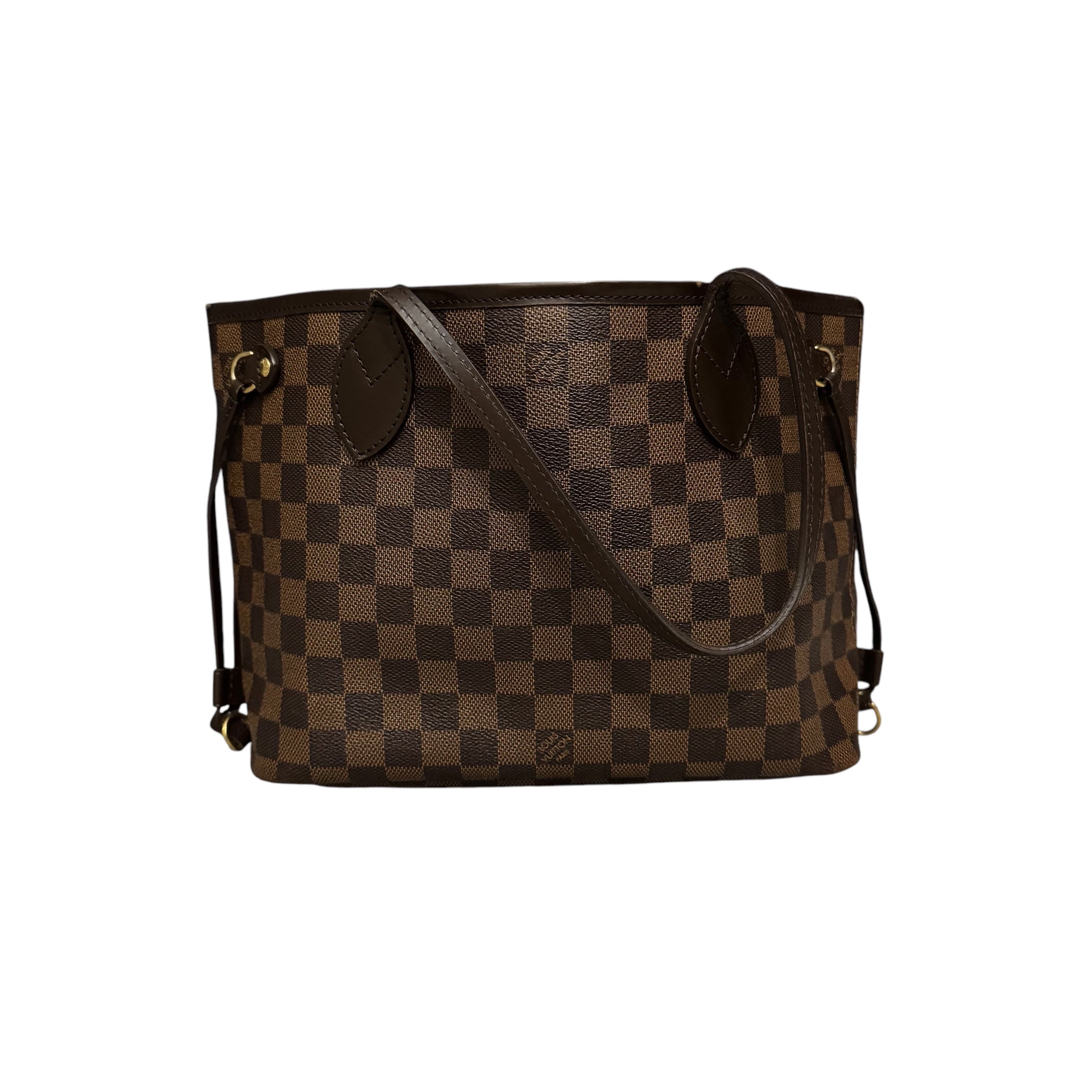 Louis Vuitton damier neverfull pm bag