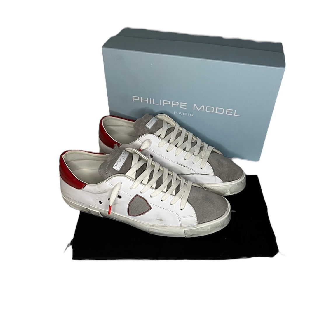 PHILIPPE MODEL WHITE PRSX SNEAKER / EU 46