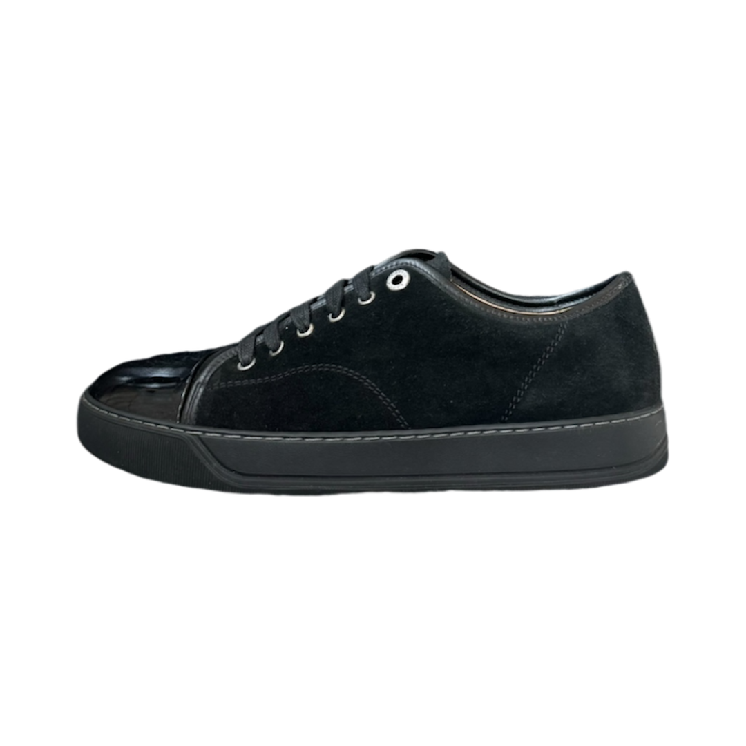 LANVIN DBB1 CAP TOE SNEAKER BLACK | EU 40