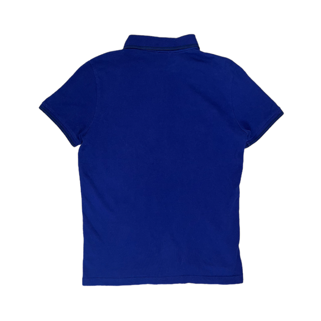 MONCLER BLUE POLO SHIRT / S