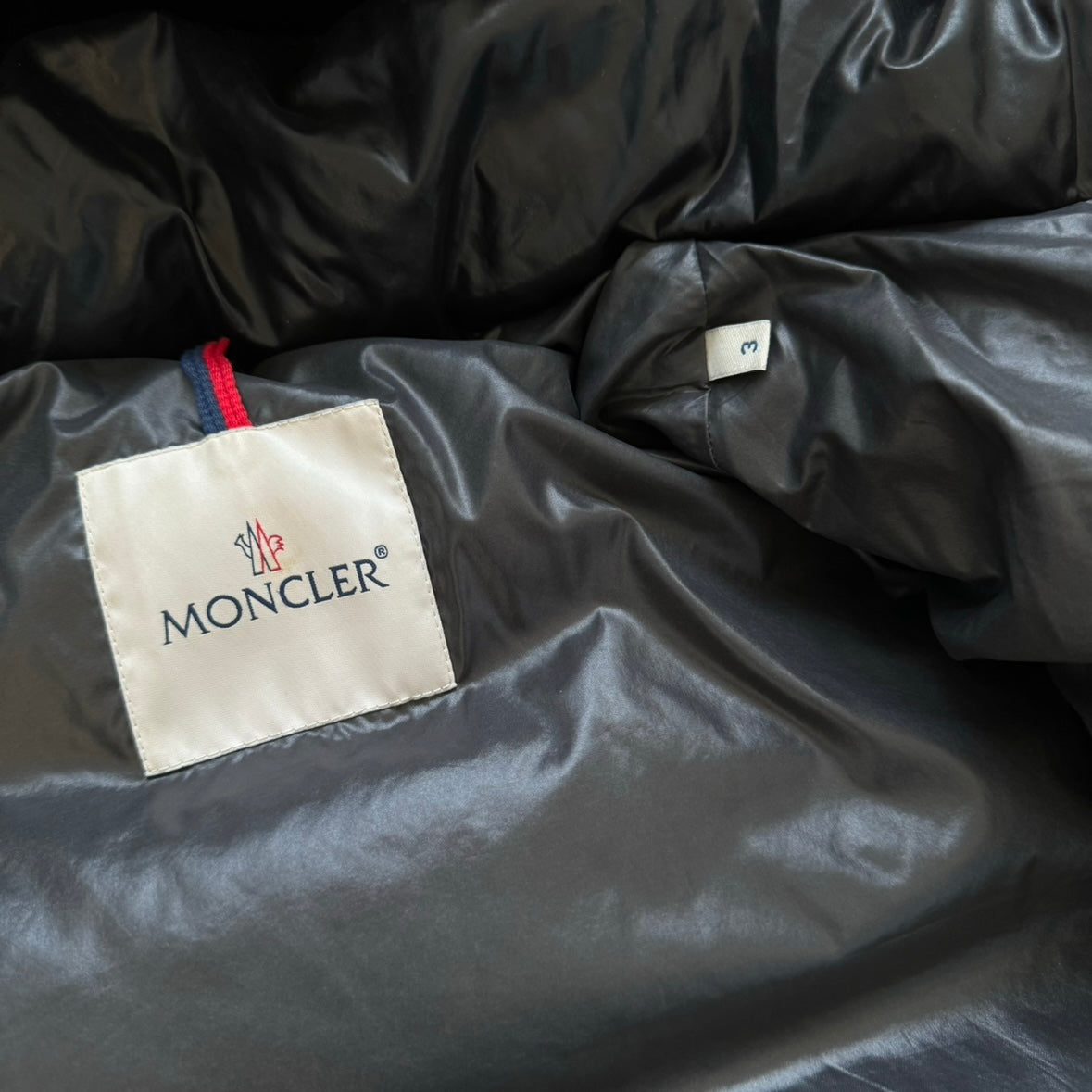 MONCLER MAYA BLACK DOWN JACKET | 3