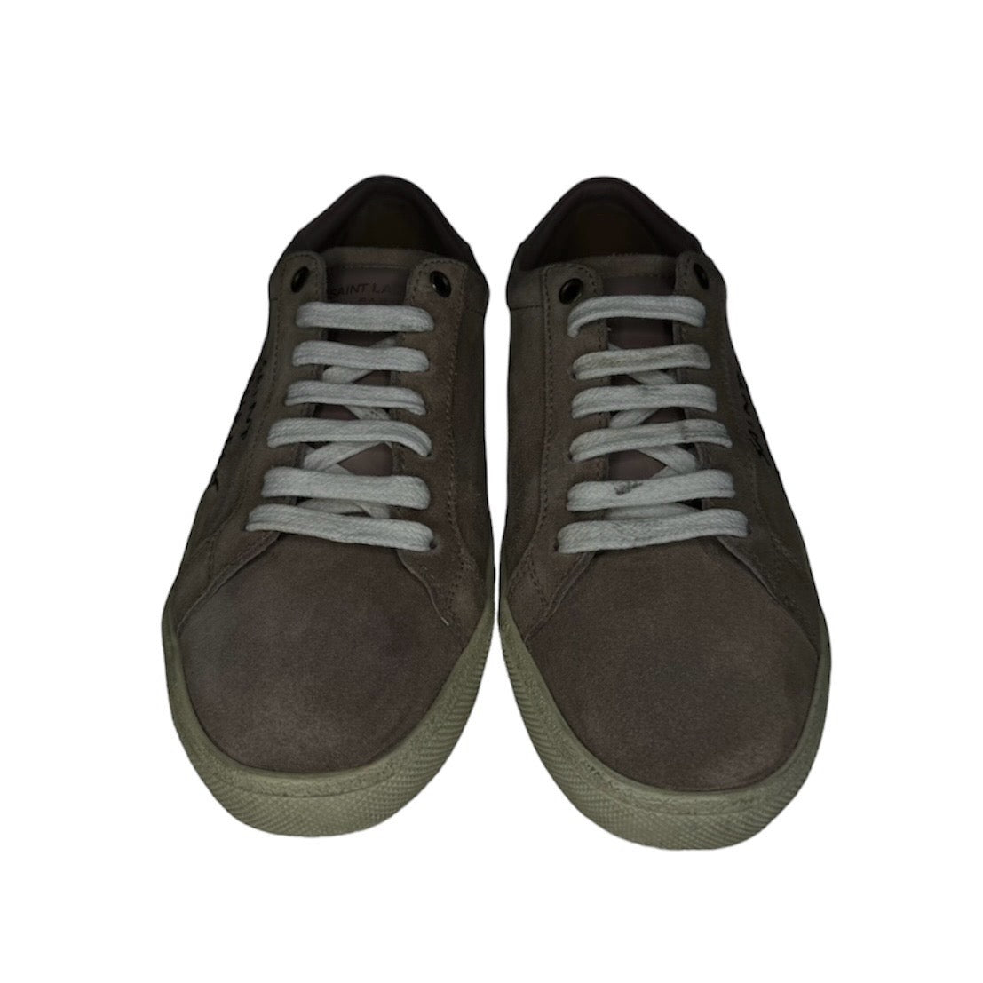 SAINT LAURENT BEIGE SUEDE SL 06 SNEAKER / EU 40