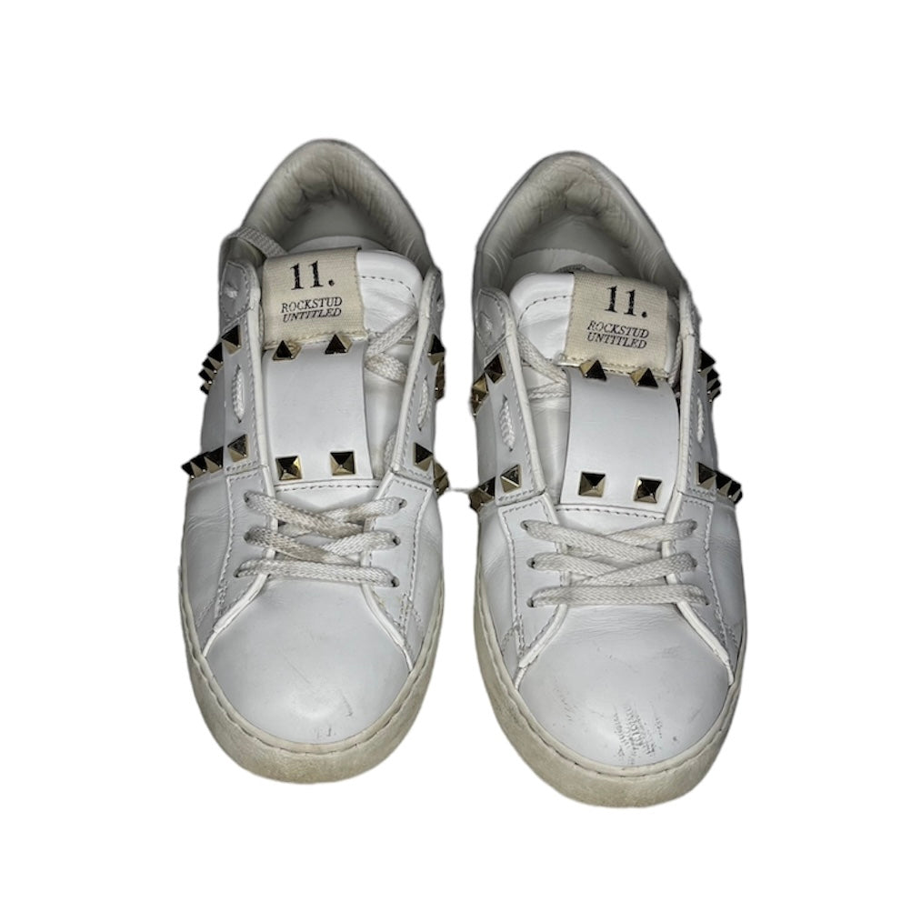 VALENTINO WHITE ROCKSTUD SNEAKER / EU 36.5