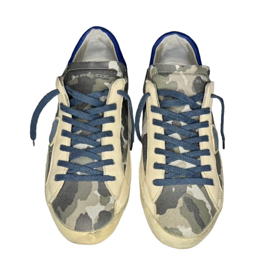 PHILIPPE MODEL PRSX CAMO SNEAKER / EU 43