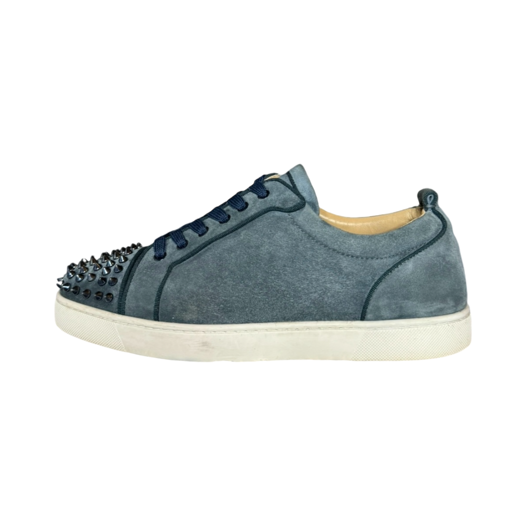 LOUBOUTIN LOUIS JUNIOR SNEAKER WASHED BLUE | EU 42.5