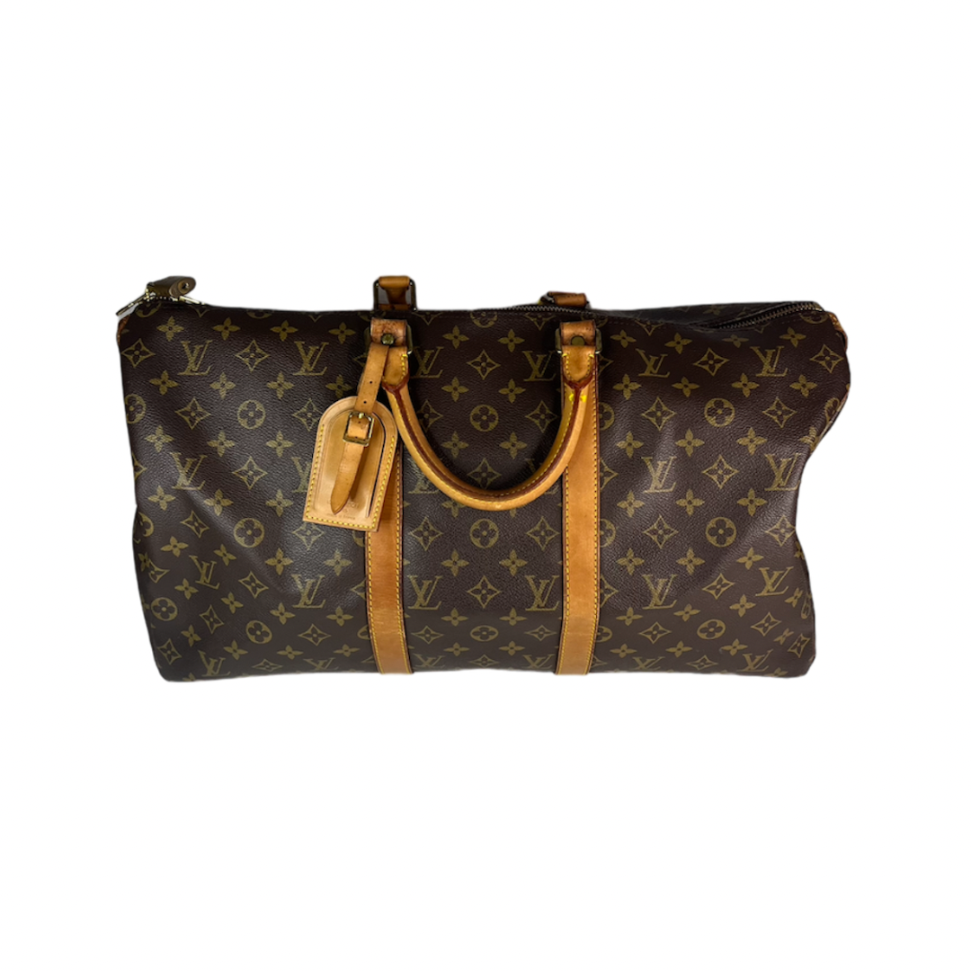 LOUIS VUITTON VINTAGE KEEPALL BOSTON BAG / 50