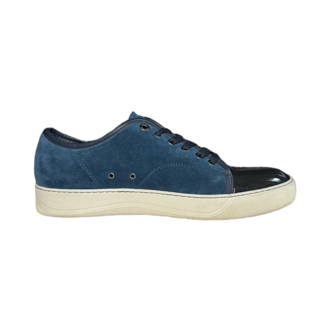 LANVIN BLUE DBB1 SUEDE SNEAKER / UK 9