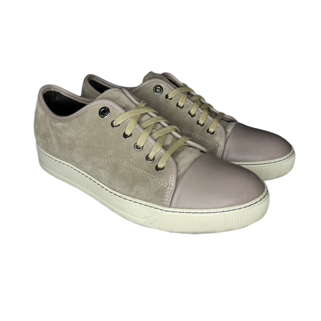 LANVIN DBB1 CAP TOE SNEAKER BEIGE | SIZE: 7