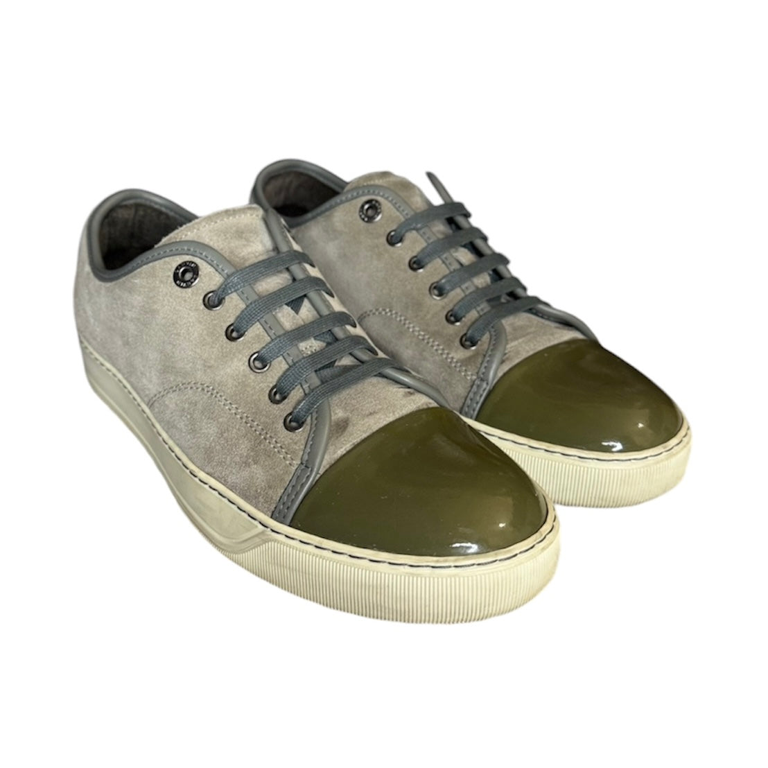 LANVIN DBB1 CAP TOE SNEAKER GREIGE | SIZE: 6