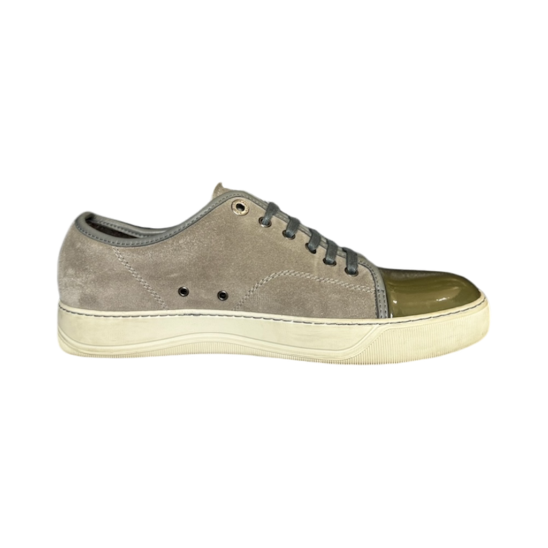 LANVIN DBB1 CAP TOE SNEAKER GREIGE | SIZE: 6