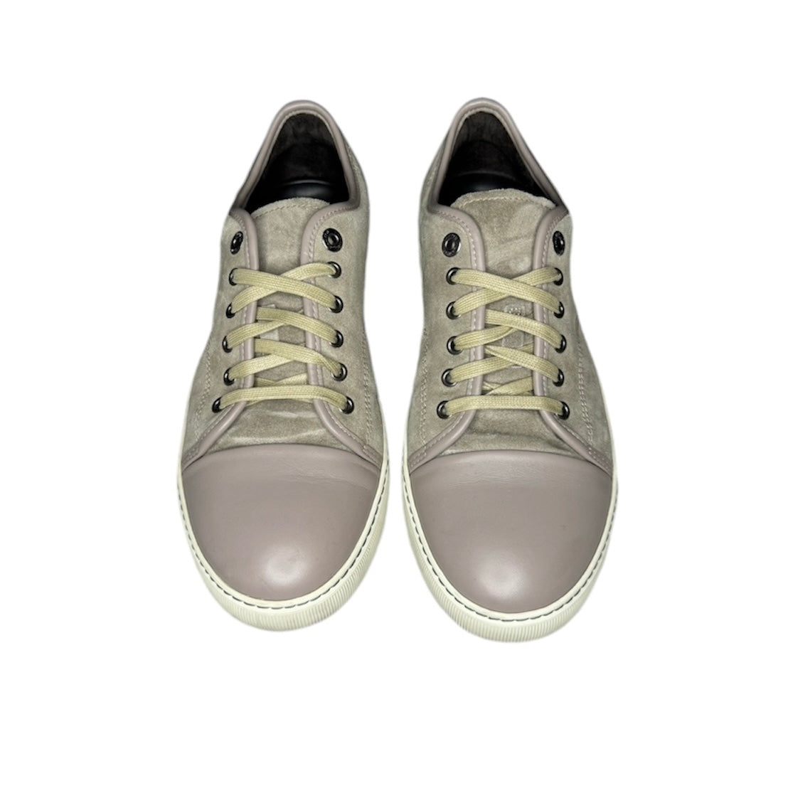 LANVIN DBB1 CAP TOE SNEAKER BEIGE | SIZE: 7