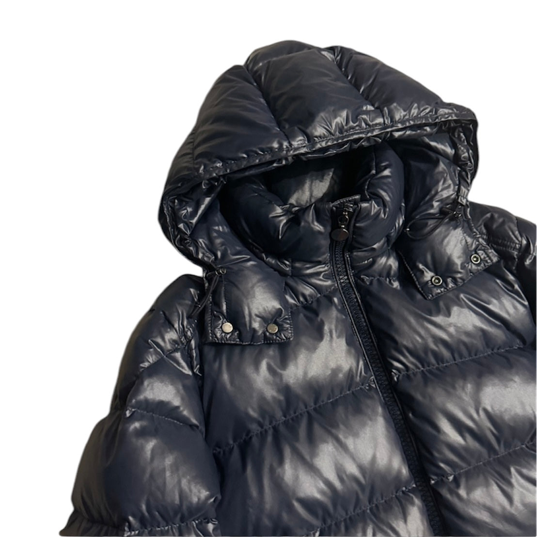 MONCLER MAYA JACKET NAVY | SIZE: 3