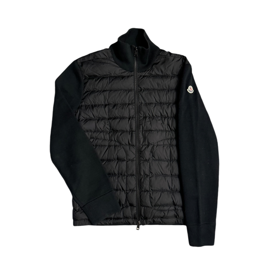 MONCLER TRICOT CARDIGAN BLACK | SIZE: S