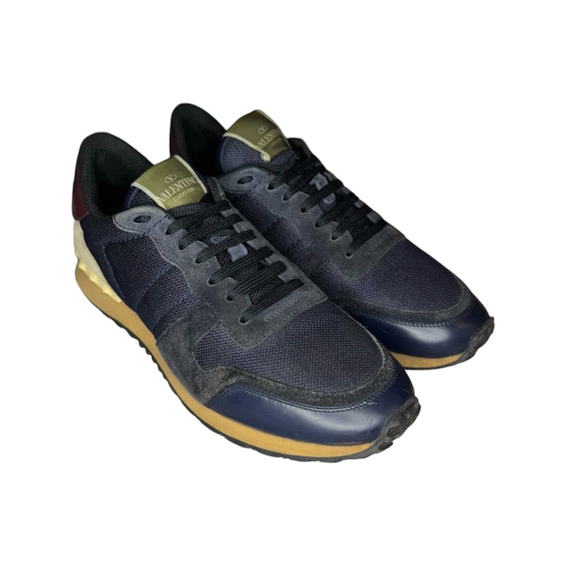 VALENTINO ROCKRUNNER SNEAKER BLUE | SIZE: 42