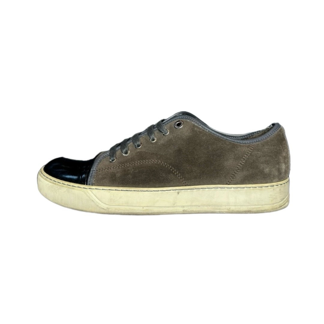 LANVIN BROWN SUEDE DBB1 SNEAKER / UK 8