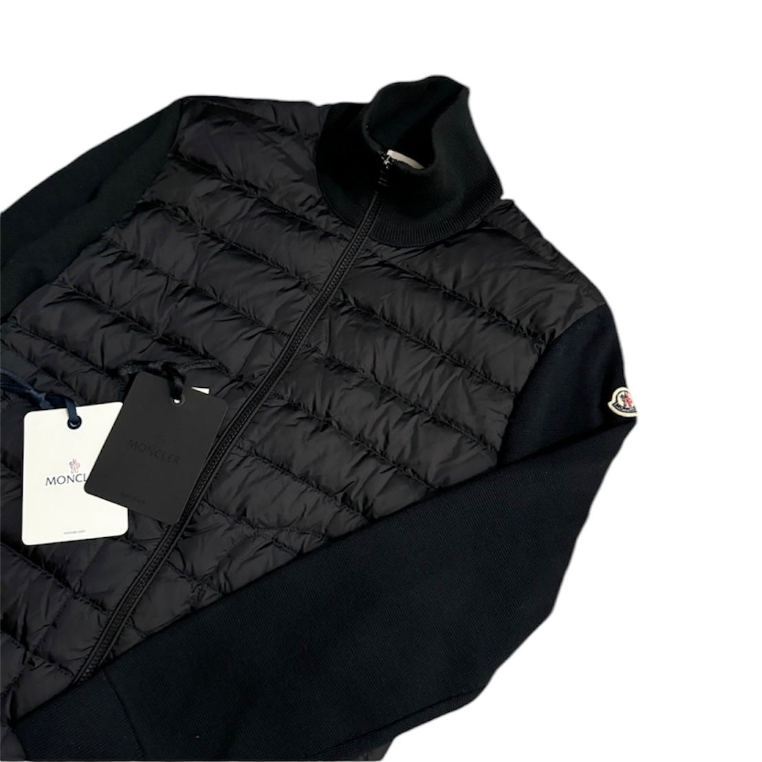 MONCLER TRICOT CARDIGAN BLACK | SIZE: S