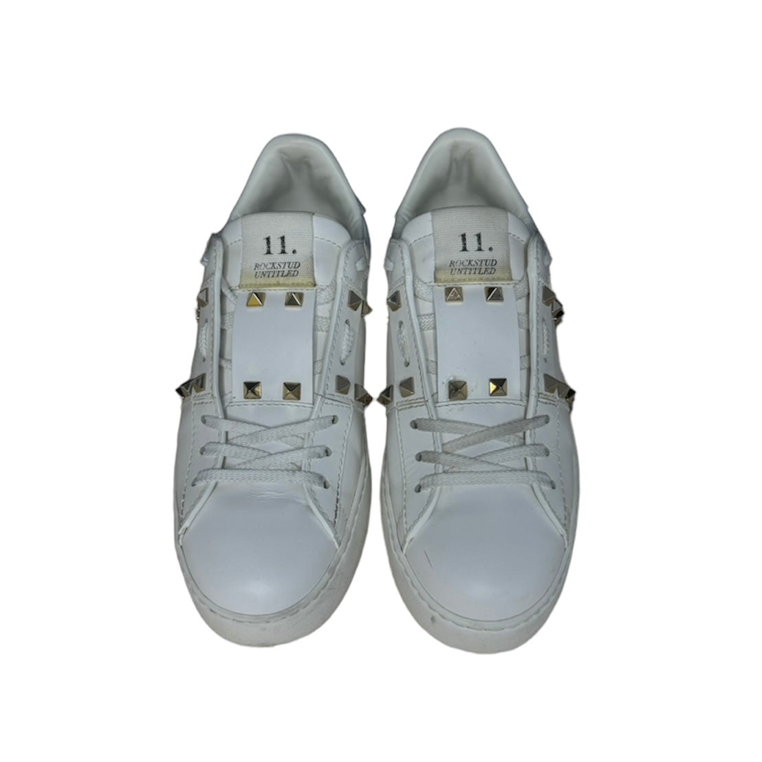 VALENTINO OPEN WHITE ROCKSTUD SNEAKER | EU 38.5