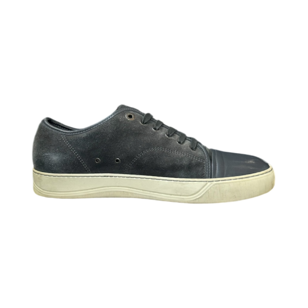 LANVIN DBB1 CAP TOE SNEAKER ELEPHANT GREY | EU 43