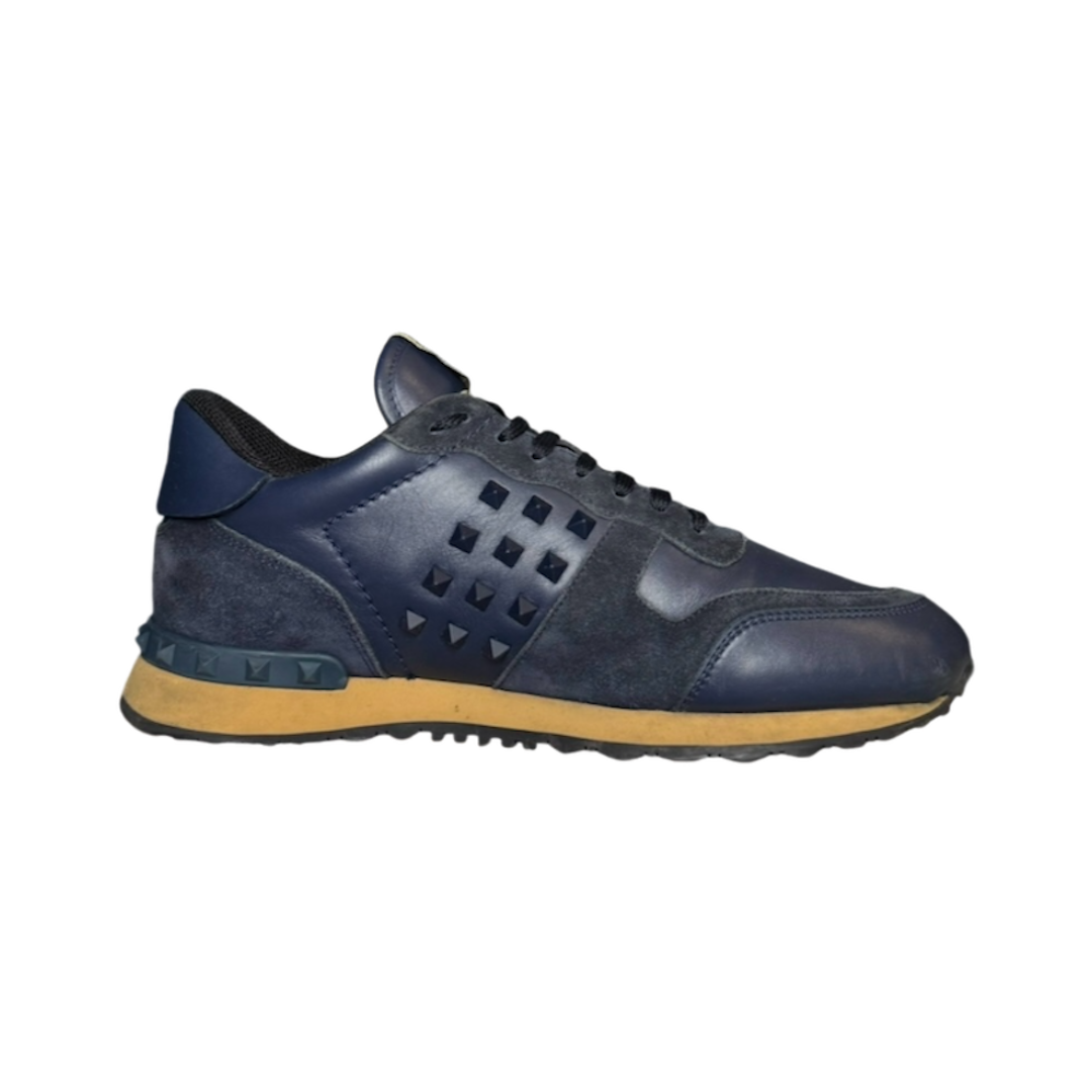 VALENTINO ROCKRUNNER SNEAKER NAVY | SIZE: 42