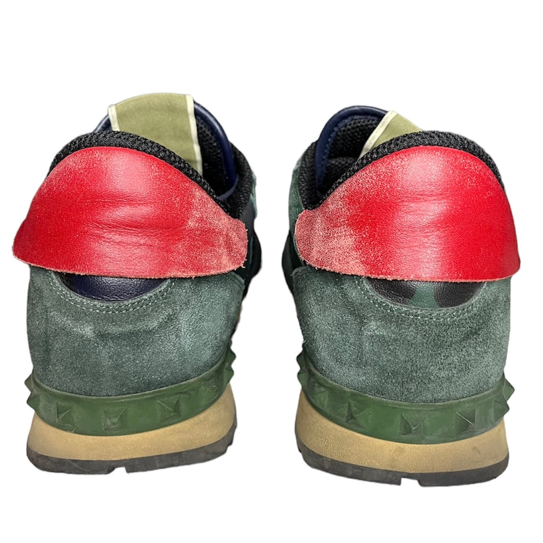 VALENTINO GREEN ROCKRUNNER SNEAKER