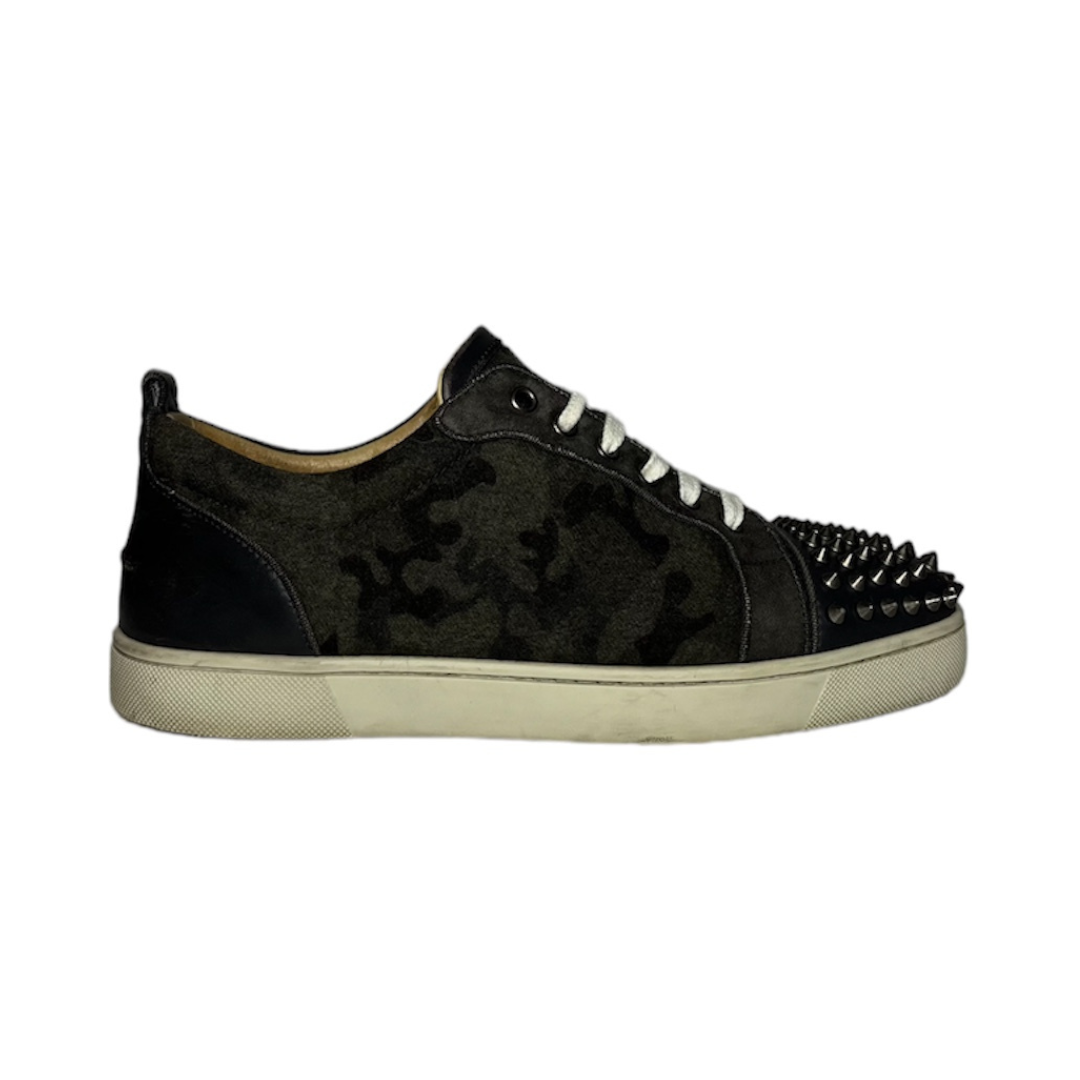 LOUBOUTIN CAMO JUNIOR LOUIS SNEAKER / EU 41