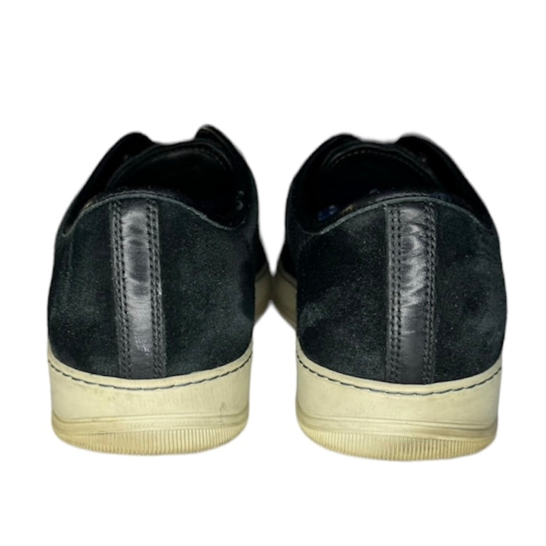 LANVIN BLACK DBB1 SUEDE SNEAKER / UK 8