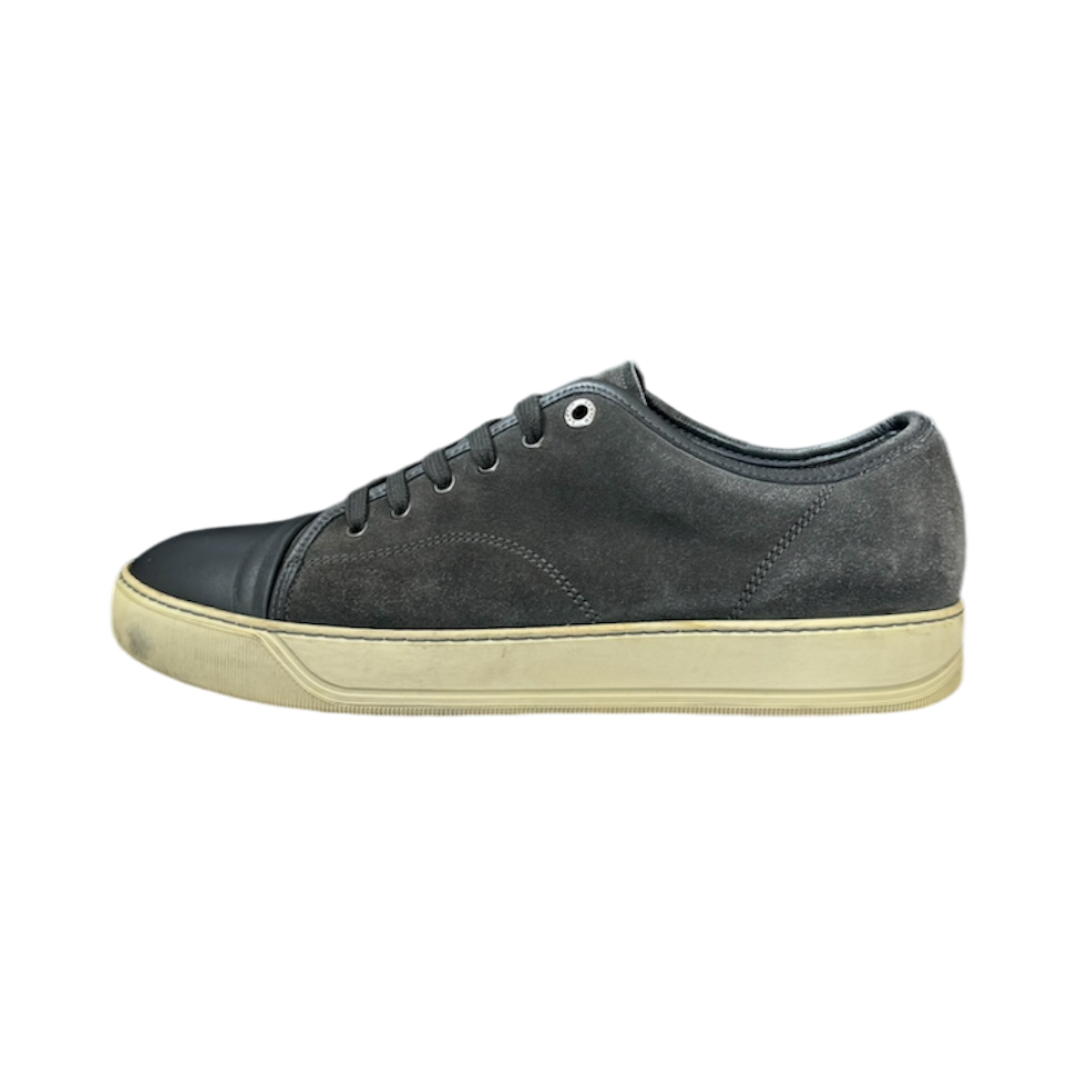 LANVIN DBB1 CAP TOE SNEAKER ELEPHANT GREY | EU 43