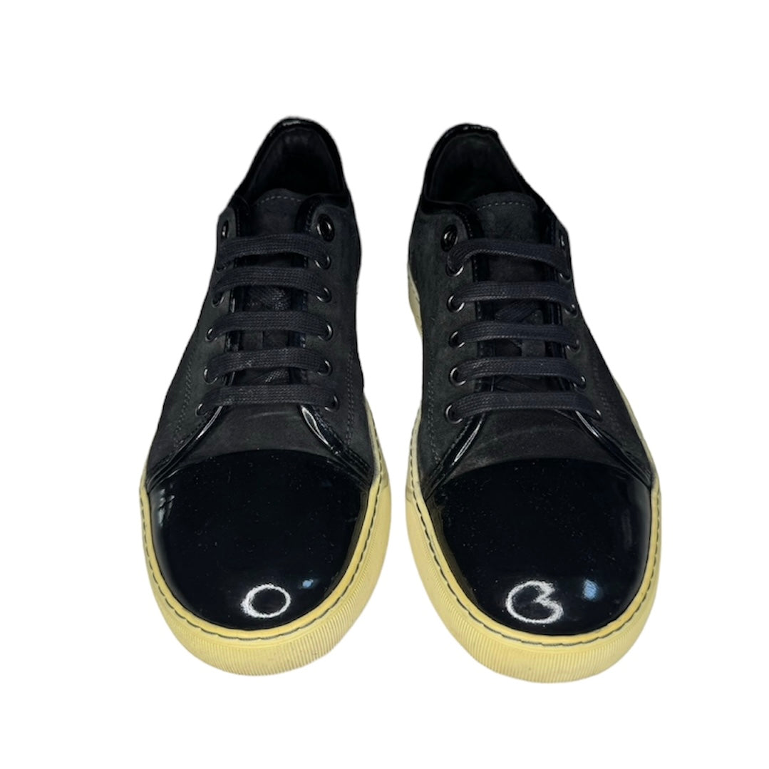 LANVIN BLACK SUEDE DBB1 SNEAKER / UK 5