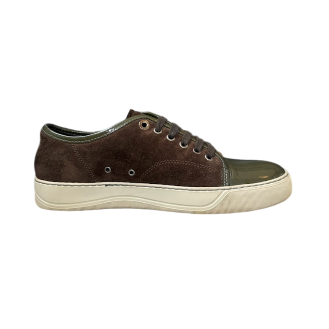 LANVIN DBB1 CAP TOE SNEAKER BROWN | EU 39