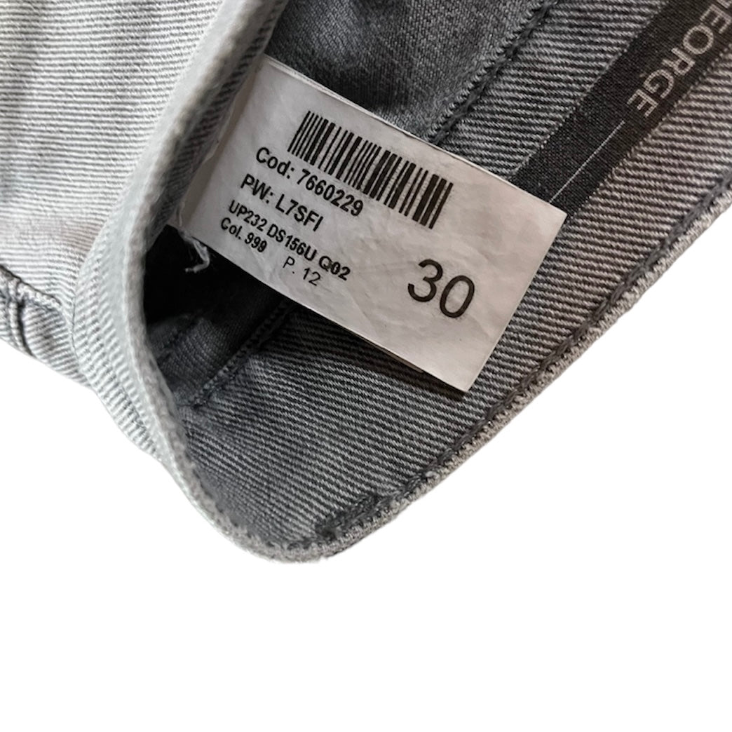 DONDUP LIGHT GREY GEORGE SKINNYFIT JEANS / EU 30