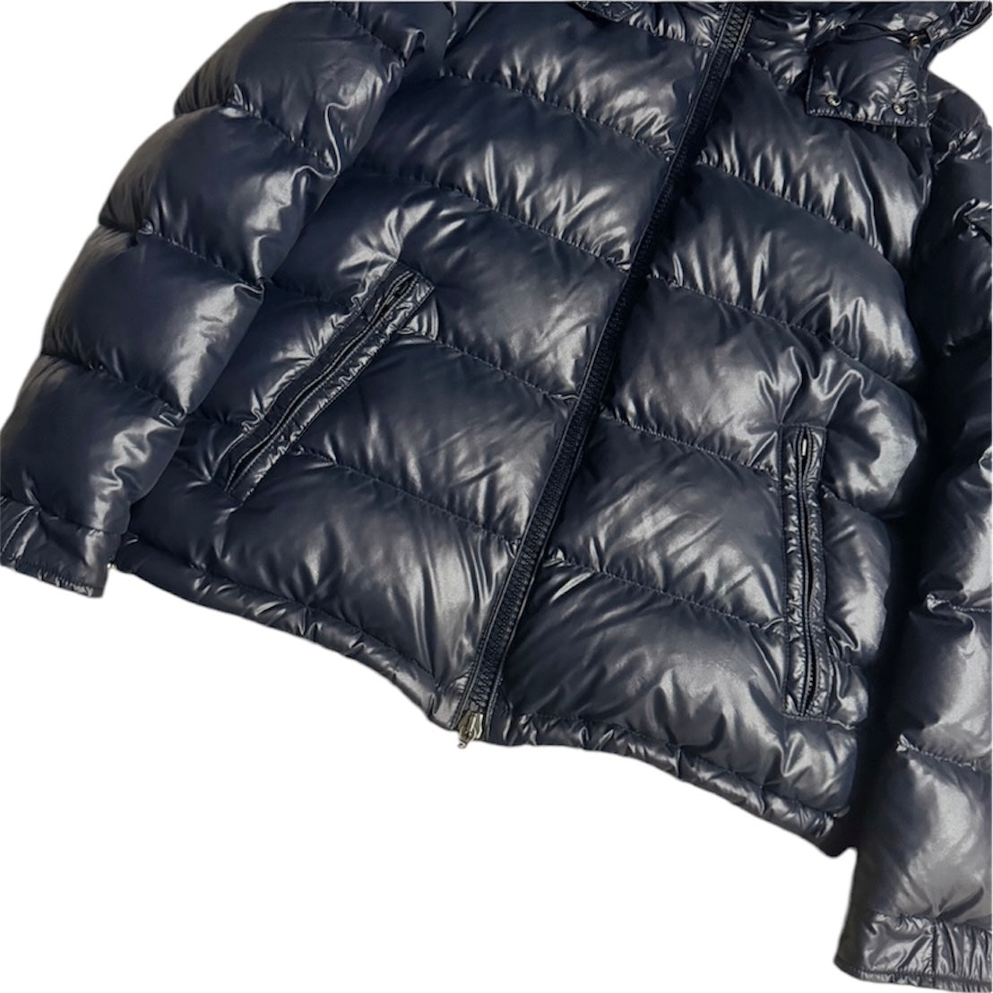 MONCLER MAYA JACKET NAVY | SIZE: 3