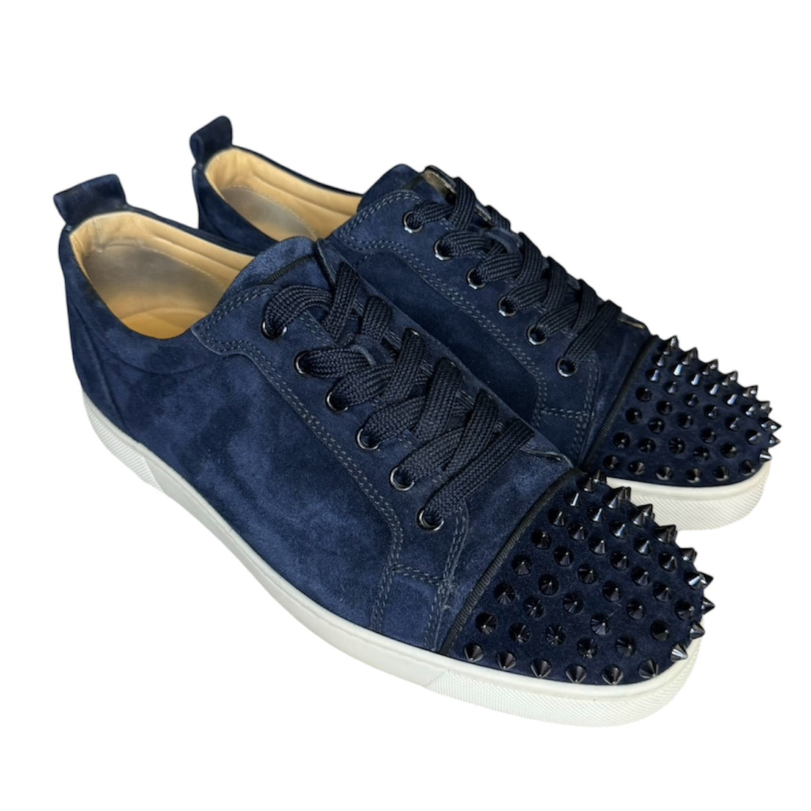 LOUBOUTIN LOUIS JUNIOR SNEAKER NAVY | SIZE: 43