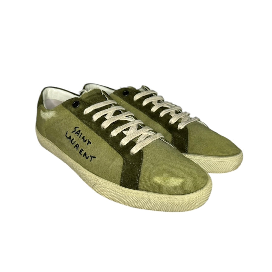 SAINT LAURENT COURT CLASSIC GREEN | EU 43.5