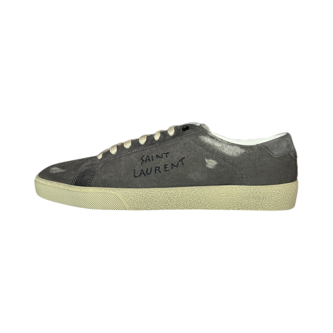 SAINT LAURENT COURT CLASSIC SNEAKER GREY | SIZE: 45