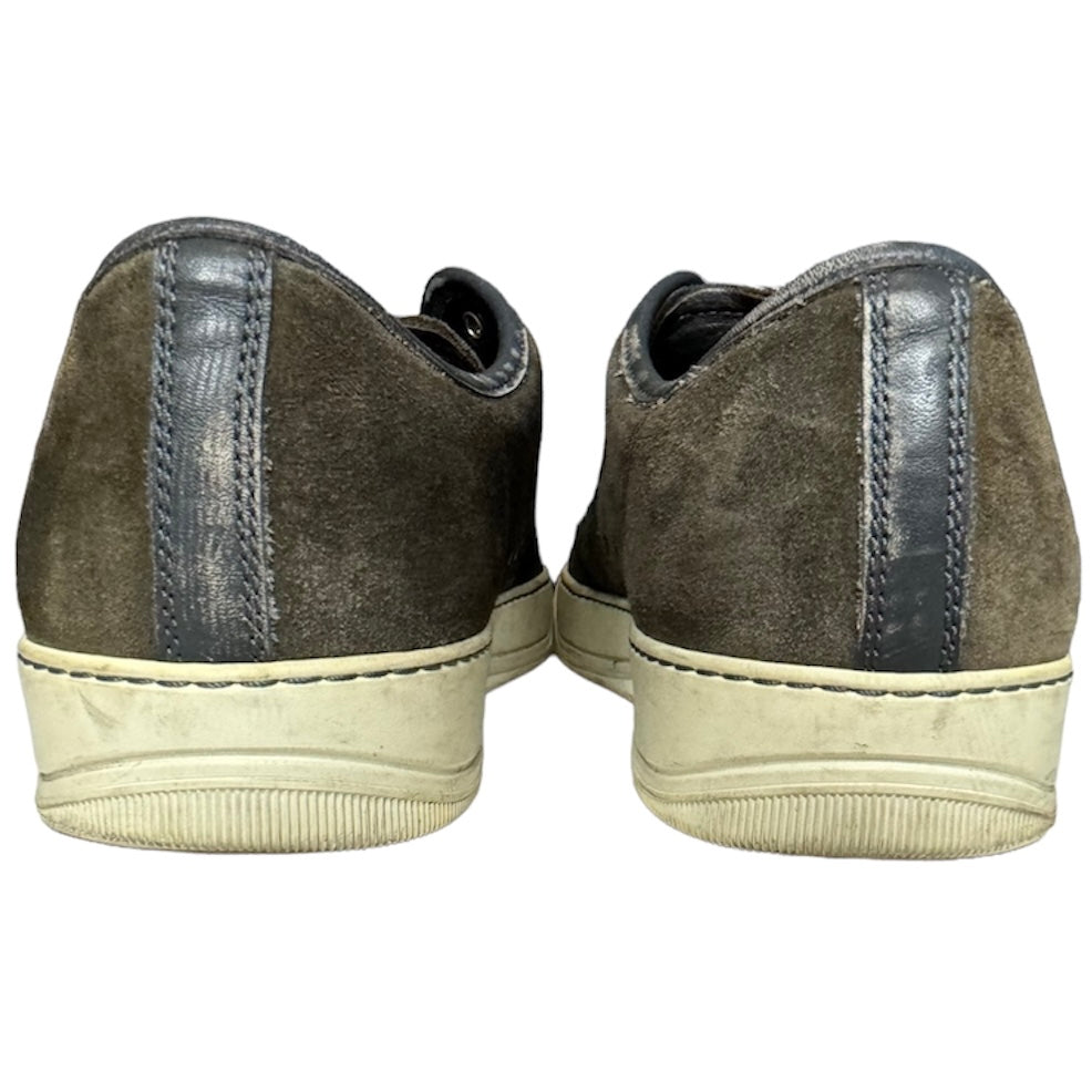 LANVIN BROWN SUEDE DBB1 SNEAKER / UK 8