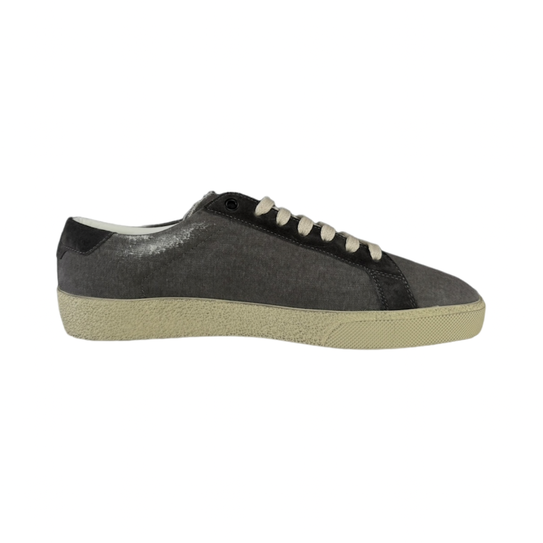 SAINT LAURENT GREY COURT CLASSIC SNEAKER / EU 42.5