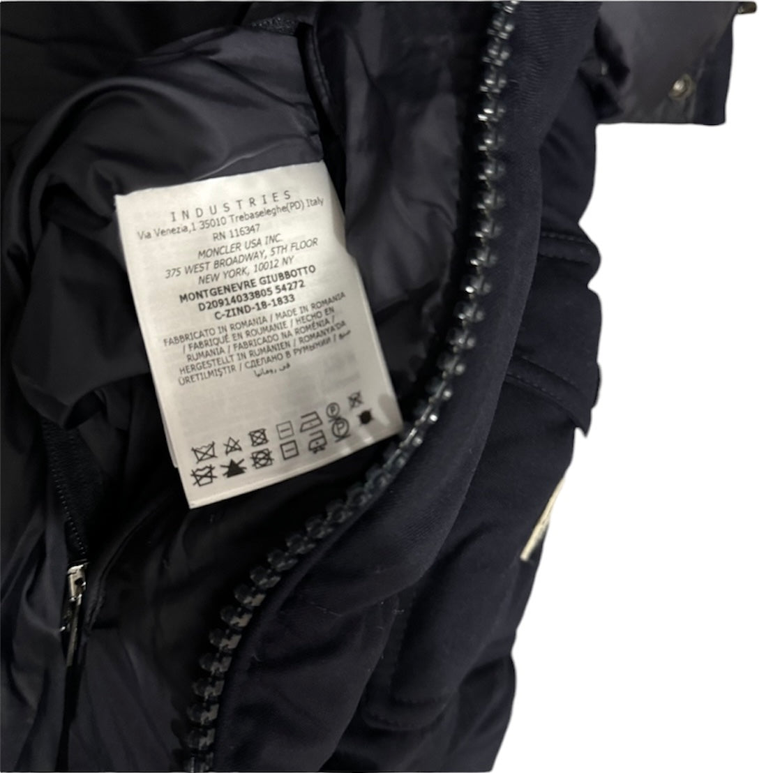 MONCLER MONTGENEVRE JACKET BLUE | M