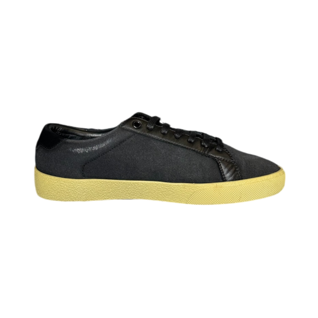 SAINT LAURENT COURT CLASSIC SNEAKER BLACK | SIZE: 41