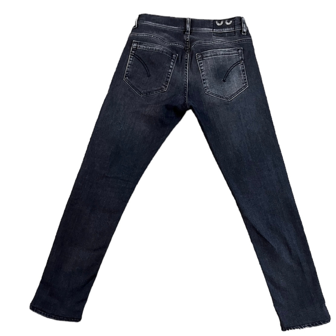 DONDUP BLACK GEORGE SKINNYFIT JEANS / EU 30