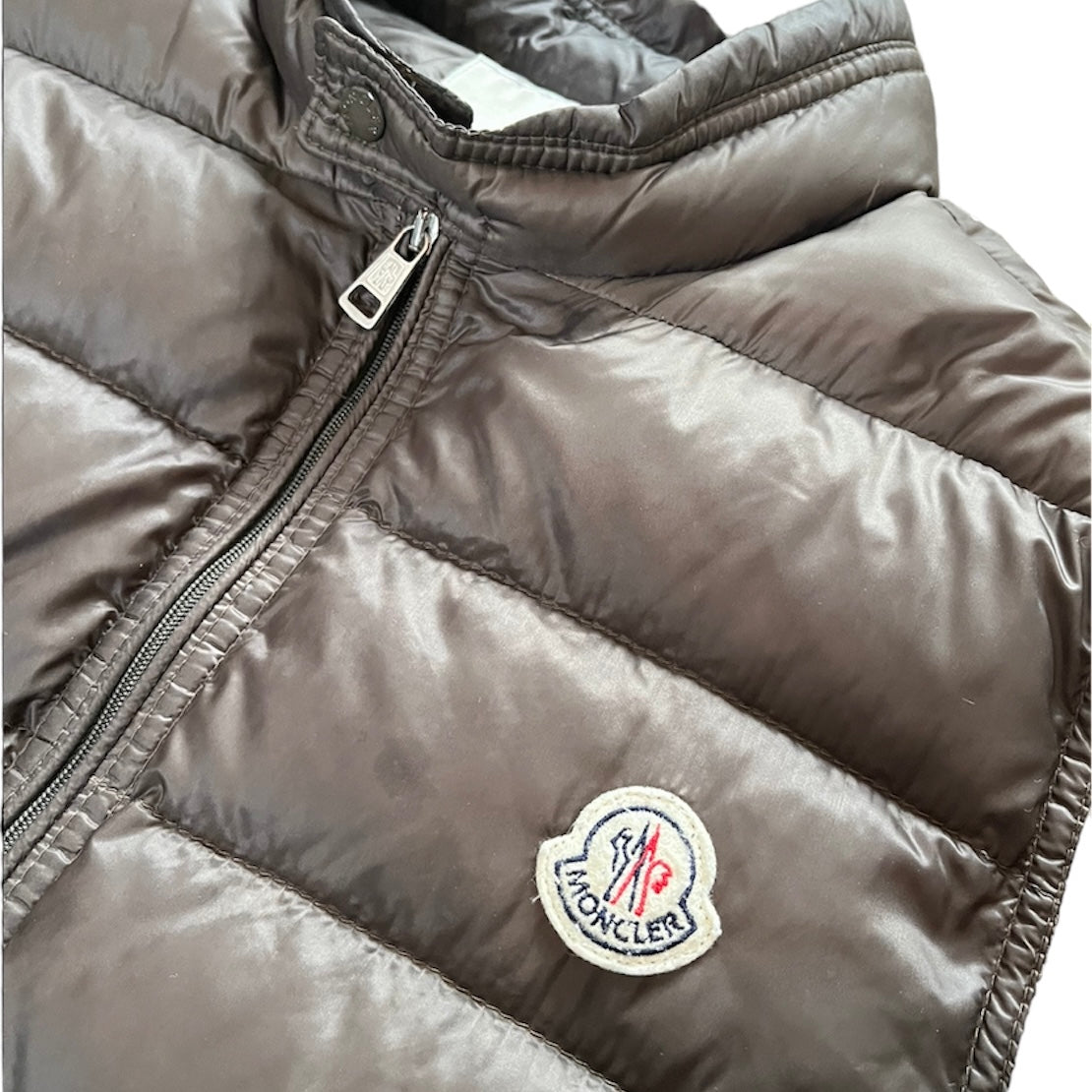 MONCLER BROWN GUI GILET / 1