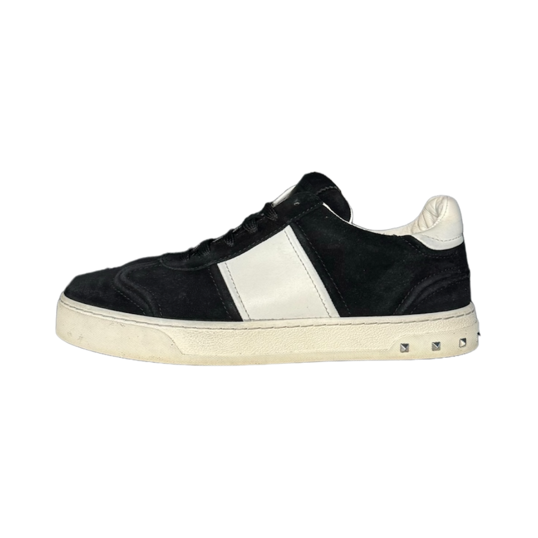 VALENTINO BLACK FLYCREW SUEDE SNEAKER / EU 37