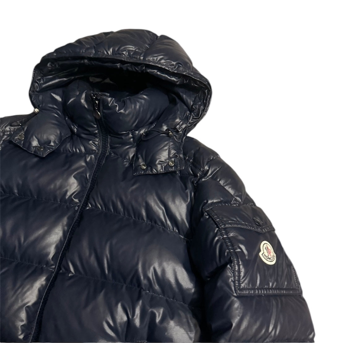 MONCLER MAYA JACKET NAVY | SIZE: 3