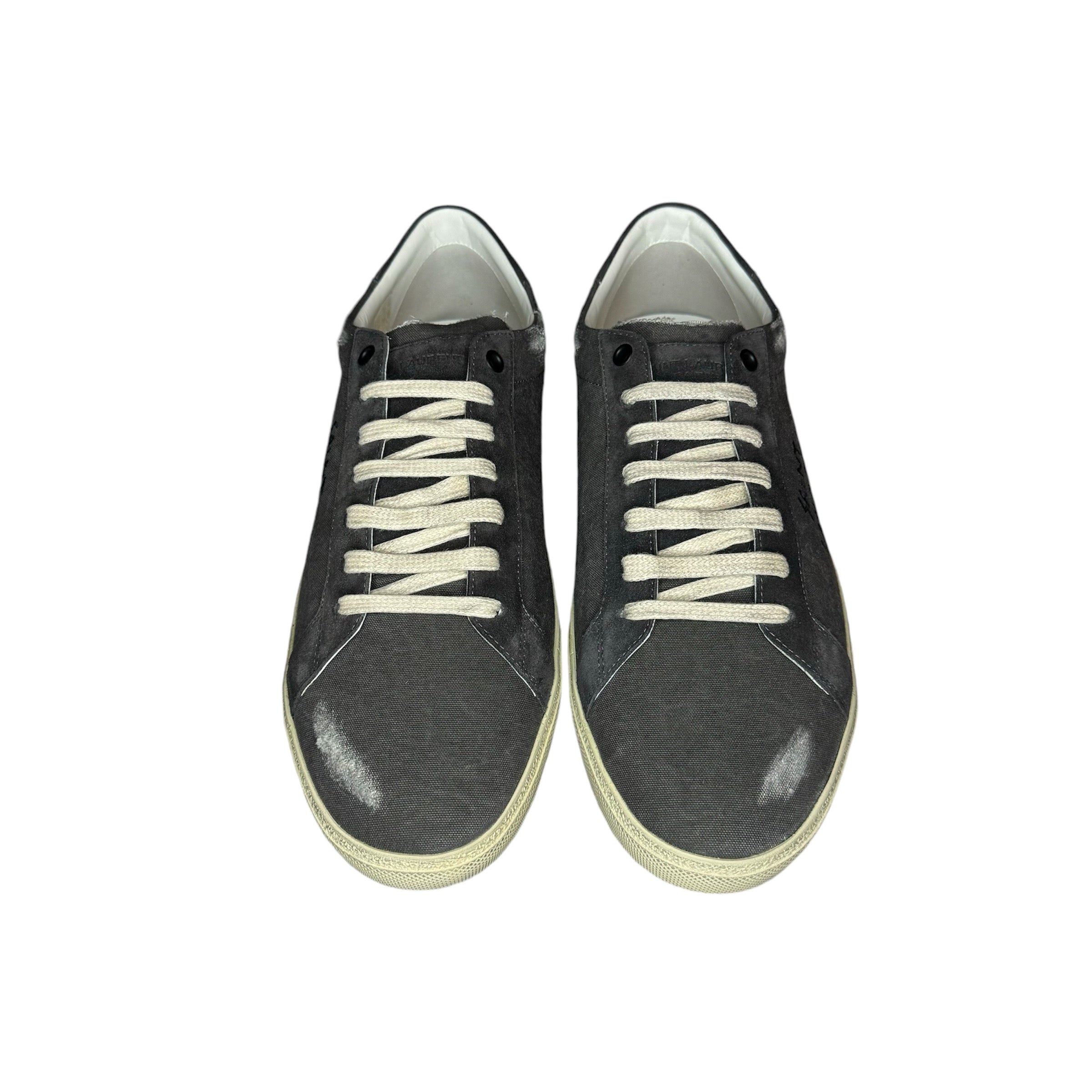 SAINT LAURENT COURT CLASSIC SNEAKER GREY | SIZE: 45