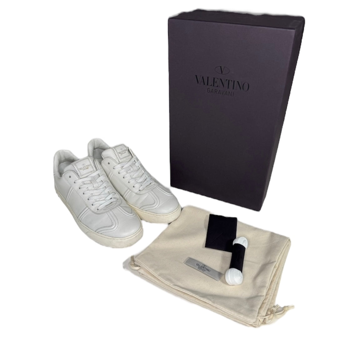 VALENTINO FLYCREW WHITE SNEAKER / EU 40