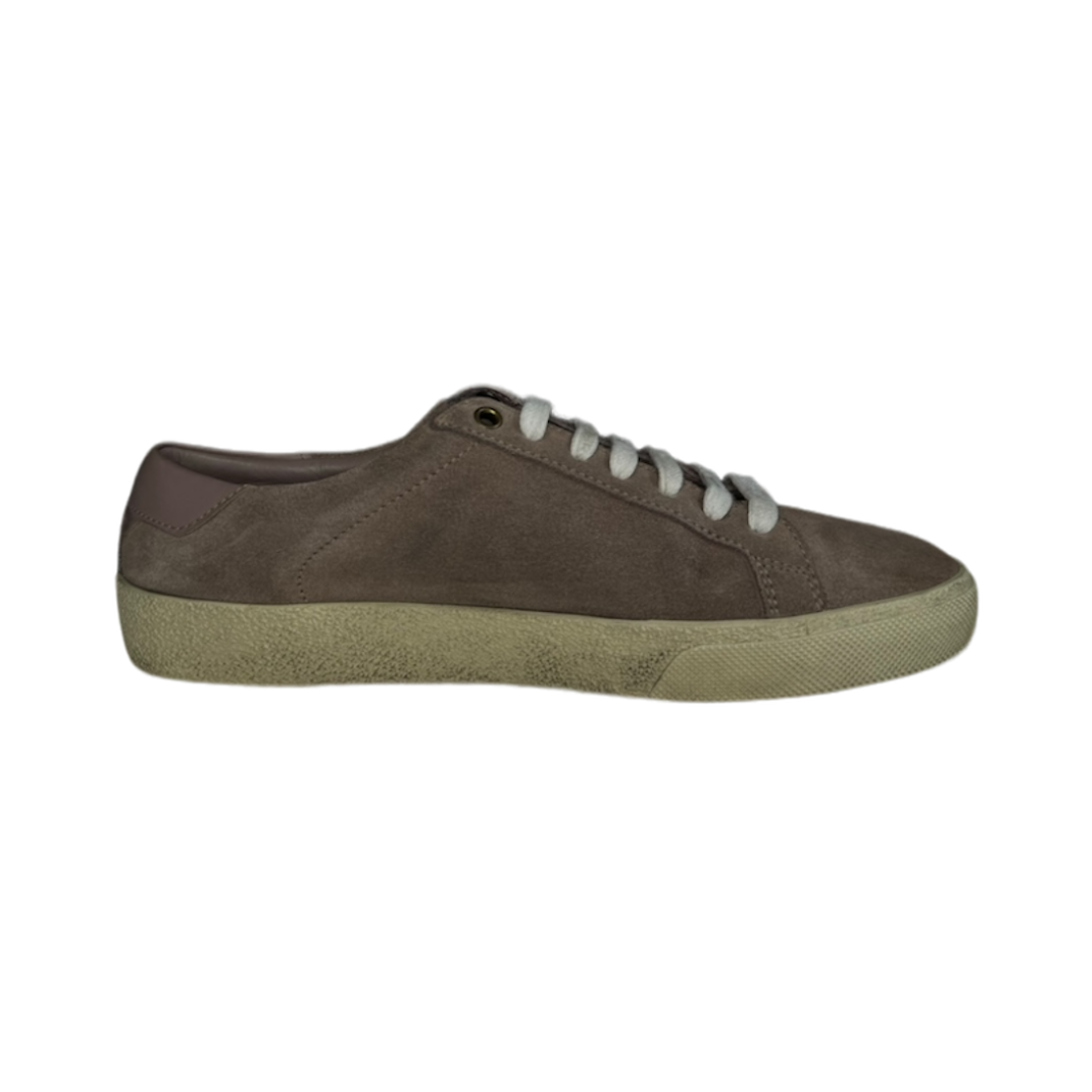 SAINT LAURENT BEIGE SUEDE SL 06 SNEAKER / EU 40