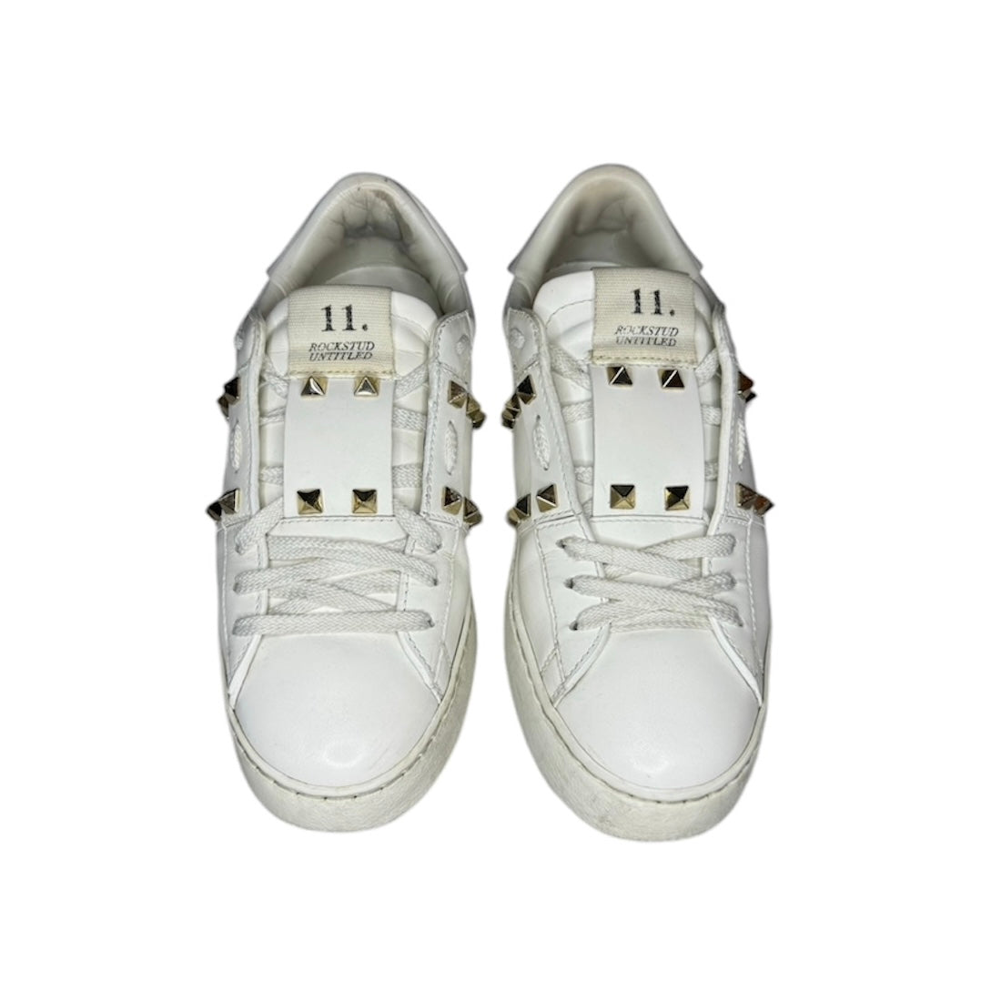 VALENTINO ROCKSTUD SNEAKER WHITE | SIZE: 36.5