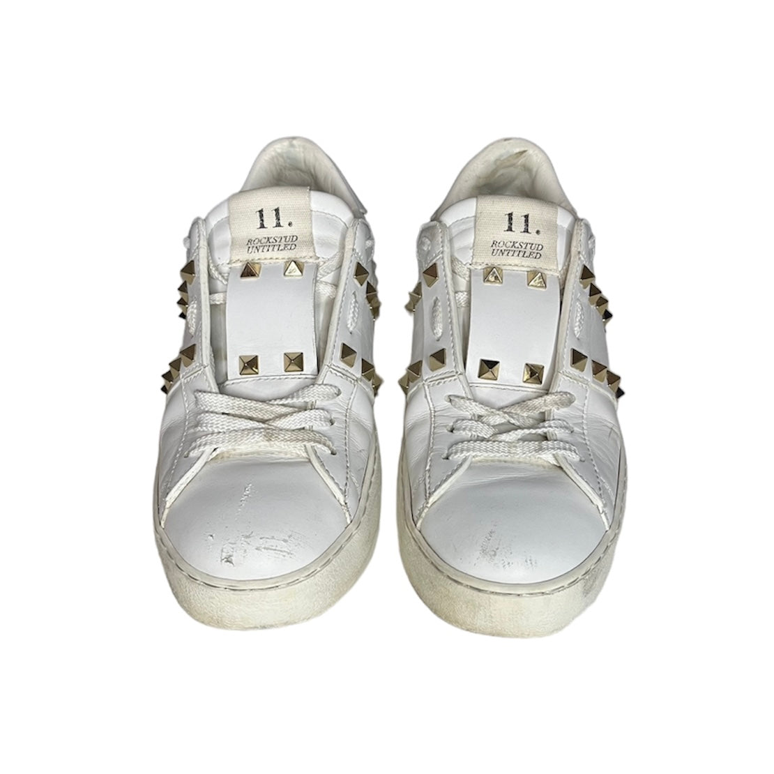 VALENTINO WHITE ROCKSTUD SNEAKER / EU 37