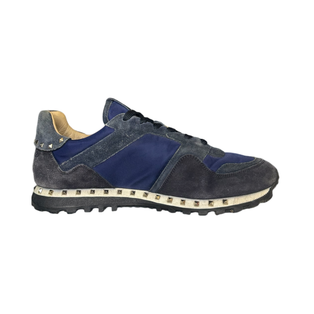 VALENTINO ROCKRUNNER SNEAKER NAVY | SIZE: 43